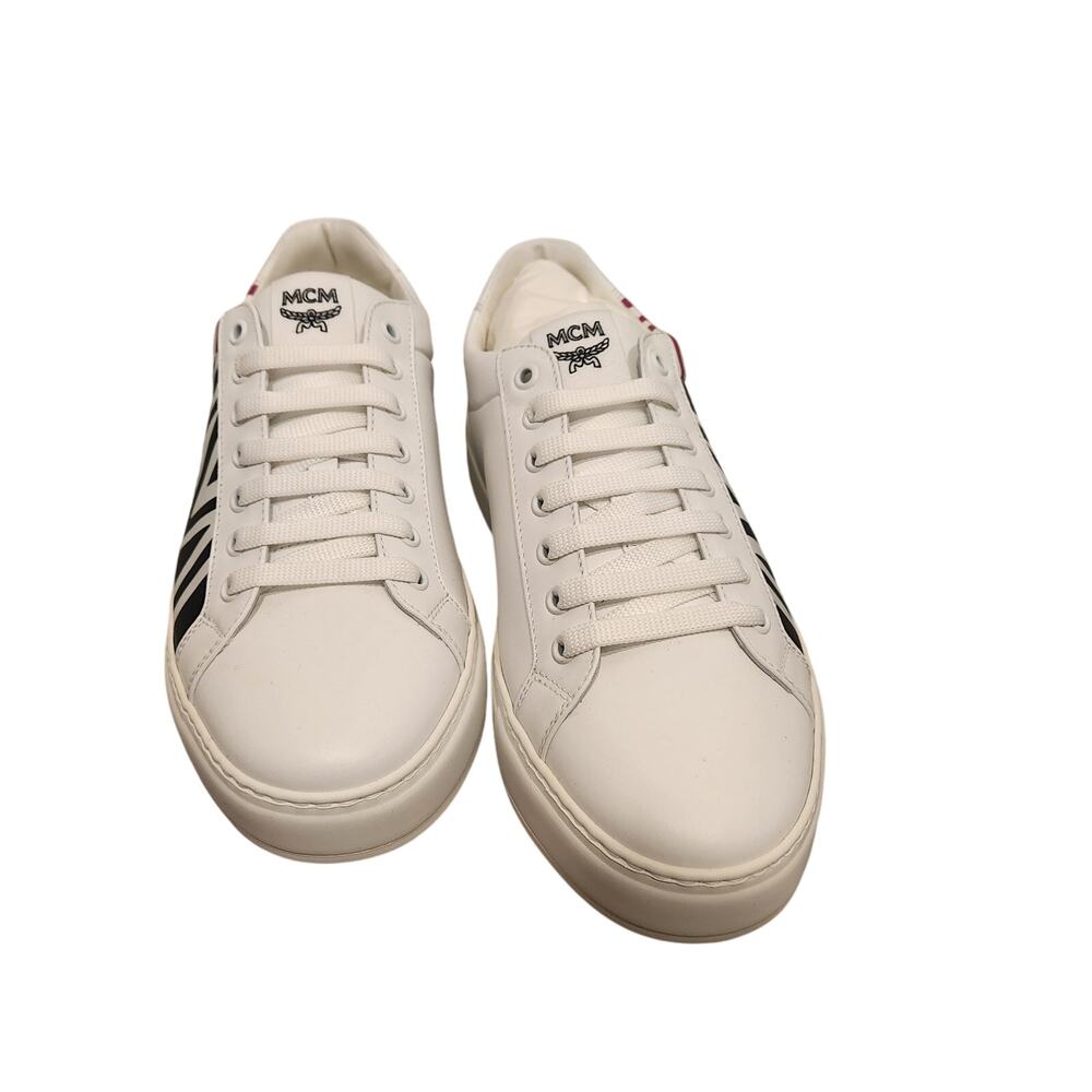 MCM white Logo sneakers size US 9 IT 42 - Picture 6 of 12